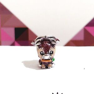 Sterling Silver Pandora Style Disney Frozen Sven Charm